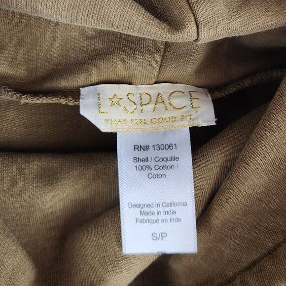 L*Space Cowl Neck Tunic Sweatshirt sz S - Picture 8 of 12